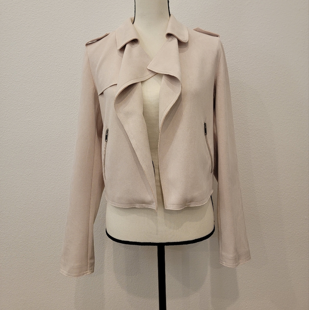 Anthropologie Blush Pink Jacket